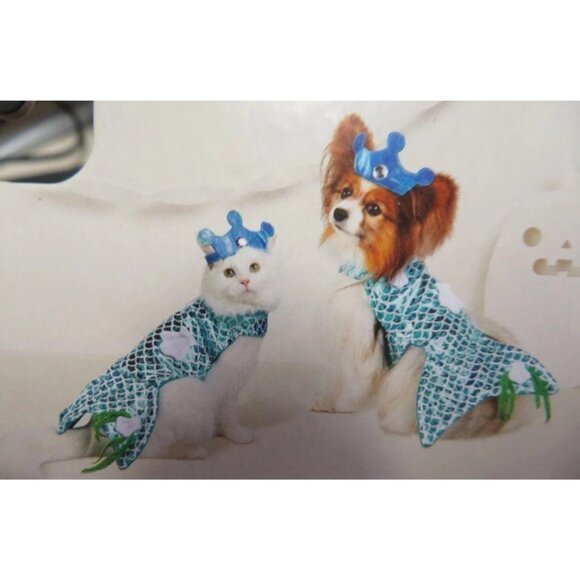 Hyde and Eek Mermaid Small Dog Mermaid Costume, size small - Picture 1 of 8
